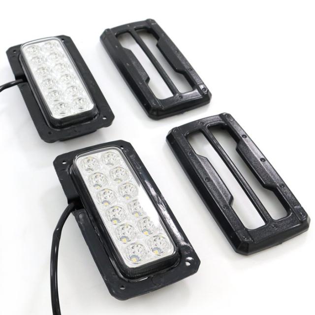 200系 ハイエース 4型以降 LED デイライト 左右セット オフロード仕様