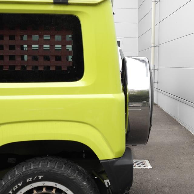 スズキ ジムニー JB64W スペアタイヤ ハード カバー ピアノブラック