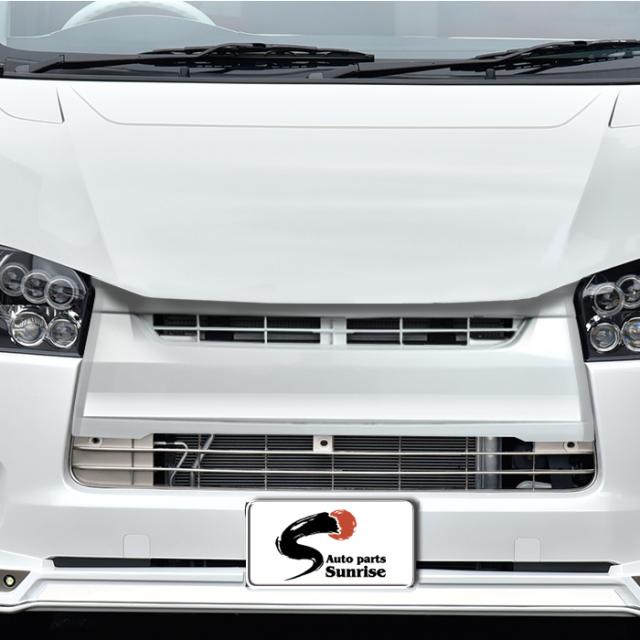 TSSセンサー対応品‼️200系ハイエース4型〜7型TOYOTAグリル‼️説明書付