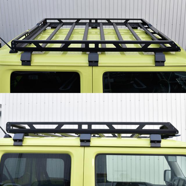 【空】ジムニーJB64/シエラJB74用　ルーフラック　引取のみ JB64 JB74 JC74W ジムニー ハーフ タイプ アルミ ルーフ ラック