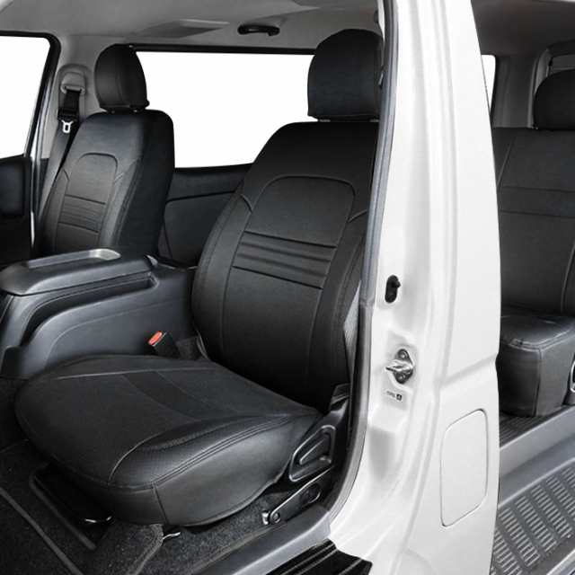 200系 ハイエース S-GL レザー シートカバー Ver.3 パンチング仕様 運転席 助手席 後部座席 セット 標準 ワイド ナロー 1型 2型  3型 4型 ｜au PAY マーケット