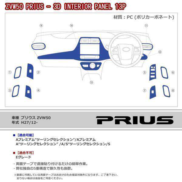 HELIOS ZVW50系 プリウス 前期 後期 インテリア 3点セット レッド×ブラック インテリアパネル ガングリップステアリング シフトノブ  内の通販はau PAY マーケット - オートパーツサンライズ | au PAY マーケット－通販サイト