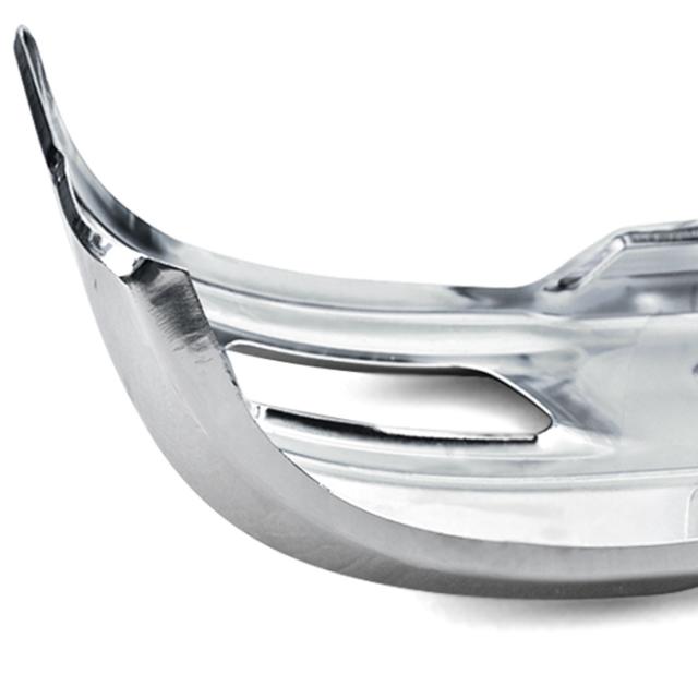 エルフ.モール いすゞ 07エルフ 標準キャブ メッキ フロントバンパー エアダム