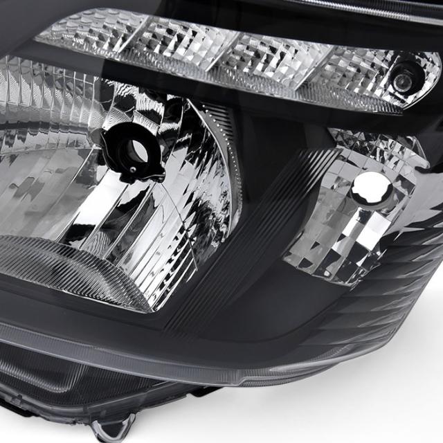 NV350 キャラバン E26 後期 純正タイプ インナーブラック ヘッドライト  