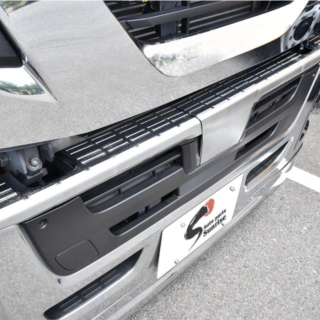 いすゞ ファイブスターギガ サテンメッキ バンパーステップカバー 3