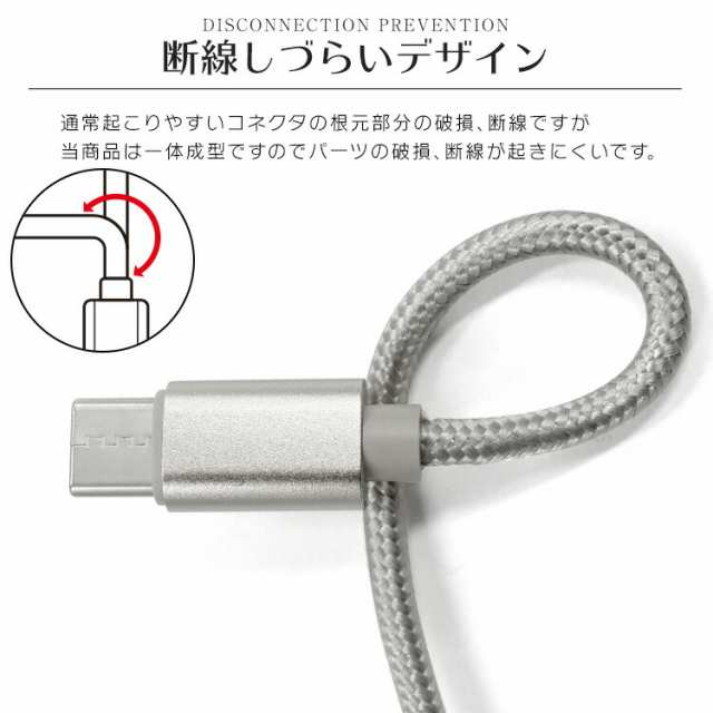 USB Type-C ケーブル Type-C 長さ選択 長さ0.25ｍ/0.5ｍ/1ｍ/1.5m/2m 高速充電 データ転送ケーブル C端子ケーブル  Android Galaxy Xperiaの通販はau PAY マーケット - クーポン配布中☆CLASSORT au PAY マーケット店