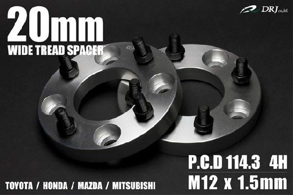 ワイドトレッドスペーサー ホンダ アコード/アコードワゴン CF3/4 114.3 4H M12*1.5 「C20mm 2枚」の通販は 4,943円