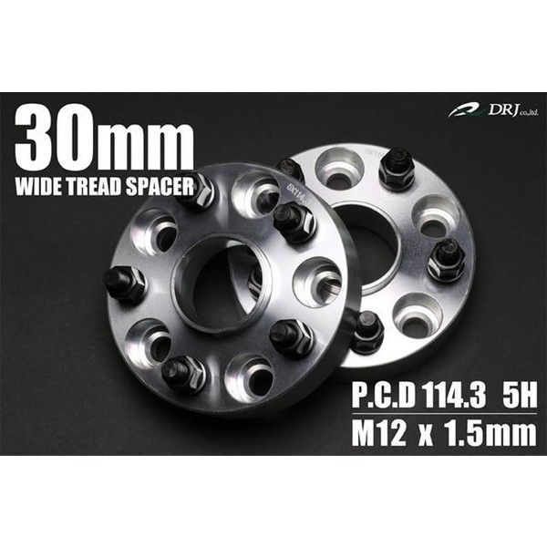トヨタ ウィンダム V30系 ワイドトレッドスペーサー 114.3 5H M12*1.5 「TB30mm 2枚」 ハブセントリック付の通販は