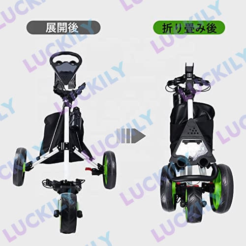 折りたたみ式ゴルフ用カート 楽天市場】【軽量＋頑丈】ゴルフカート ゴルフ用カート