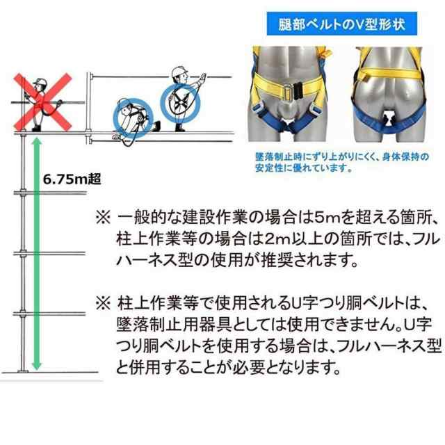 フルハーネス 安全帯 2丁掛け 墜落制止用器具 ツインランヤード 全身保護 落下防止 電気工事 高所安全作業用 電気工事、建設工事、登山の通販はau  PAY マーケット - lien37 | au PAY マーケット－通販サイト