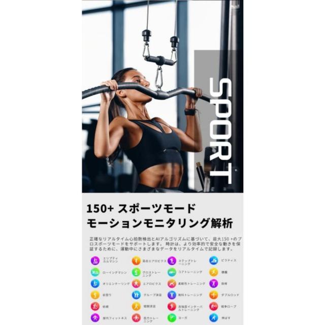スマートウォッチ 日本製検出器 電話を掛ける役立つこと 血糖値 血圧位置づける 心臓の鼓動数 温度位置づける お休み保護すること 思わしい保護すること 着信＆LINE告げ知らせる スポーツウォッチ iPhone相応う ヒューマノイド相応う