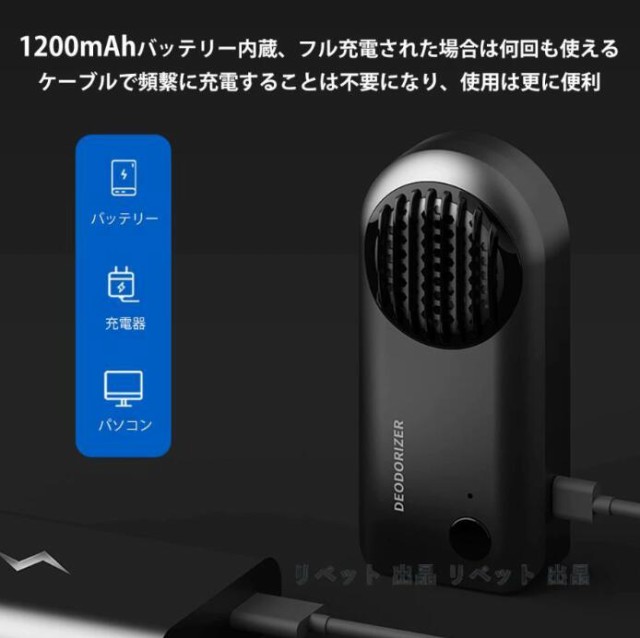 車載空気清浄機 USB マイナスイオン発生器 車用 空気清浄器 ウイルス花粉対策