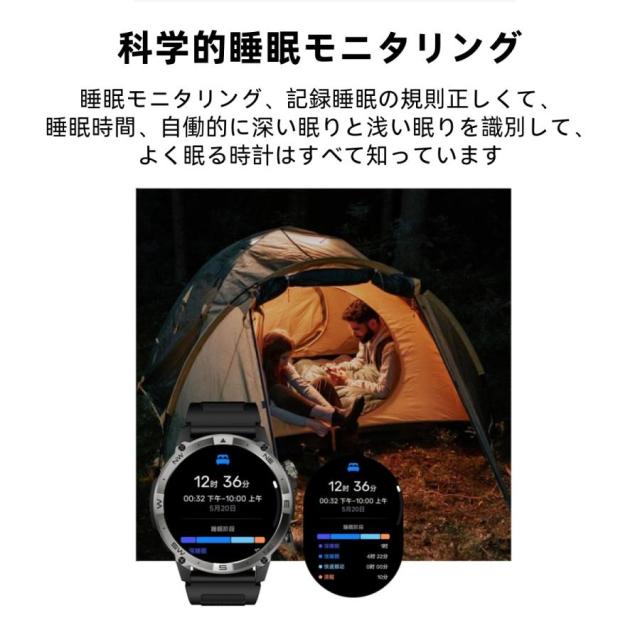 スマートウォッチ 日本製センサー GPS 通話機能 血圧 血中酸素 心拍数 健康測定メンズ レディース 大画面 高精度 検測 防水 敬老の日_16