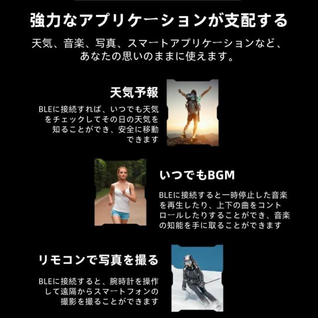 スマートウォッチ 日本製センサー GPS 通話機能 血圧 血中酸素 心拍数 健康測定メンズ レディース 大画面 高精度 検測 防水 敬老の日_17