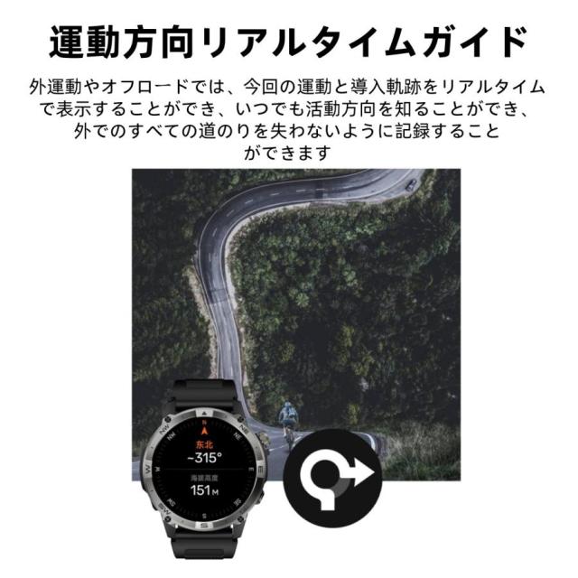 スマートウォッチ 日本製センサー GPS 通話機能 血圧 血中酸素 心拍数 健康測定メンズ レディース 大画面 高精度 検測 防水 敬老の日_5