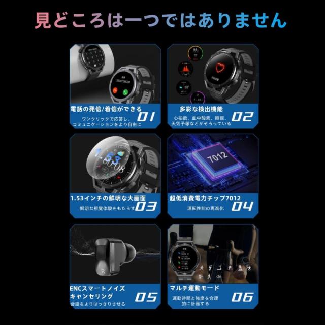 【TWS BLE上端仕かける】スマートウォッチ 日本製検出器 電話を掛ける役立つこと 血圧 血中O 心臓の鼓動数 思わしい位置づけるメンズ レディース 大画面 高明確さ 検測 雨合羽 敬老の日