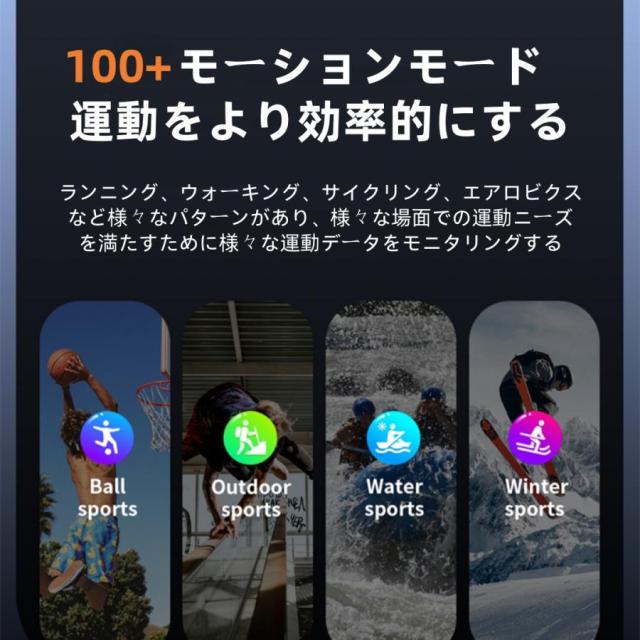 【TWS BLEヘッドセット】スマートウォッチ 日本製センサー 通話機能 血圧 血中酸素 心拍数 健康測定メンズ レディース 大画面 高精度 検測 防水 敬老の日_12
