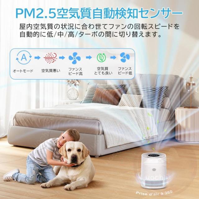 空気清浄機 Alexa対応 & スマホ遠隔操作 15畳 花粉対策 強力脱臭 空気