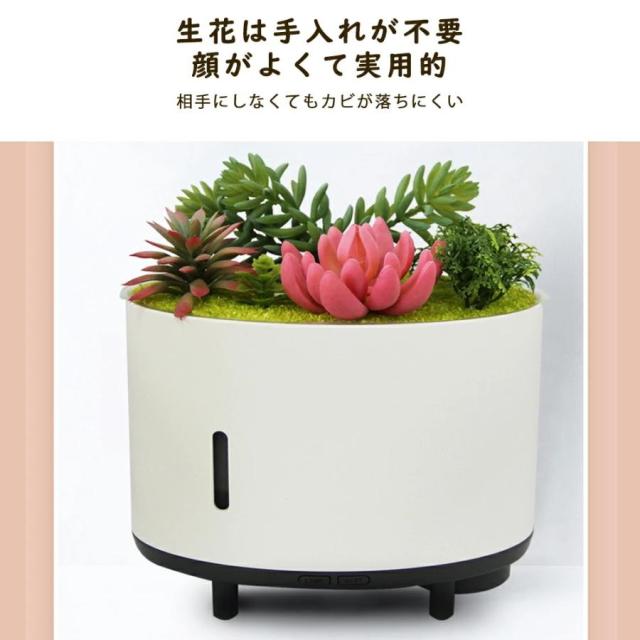 加湿器 小型 静音 ブルートゥース対応 卓上加湿器 お手入れ簡単 卓上 アロマ おしゃれ オフィス おしゃれ 大容量 アロマオイル アロマウォーター 上部給水 保湿_3