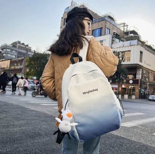 リュックサックの韓版の新型の斜め掛けカバンの女子学生カバン3 - バッグ