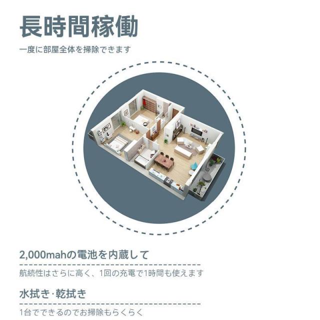 電動モップ 回転モップ コードレス 回転モップクリーナー 水噴射 スプレー機能 電動回転モップ 充電式 水拭き 手が汚れない 床掃除 窓の掃除 畳掃除 床拭き_7
