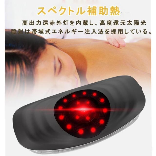 マッサージ機 腰 マッサージ器 温熱 療法 腰痛対策 坐骨 神経痛 腰痛 ストレッチ ストレス 解消 ぎっくり腰 治療 腰椎 敬老 の 日 プレゼント_5