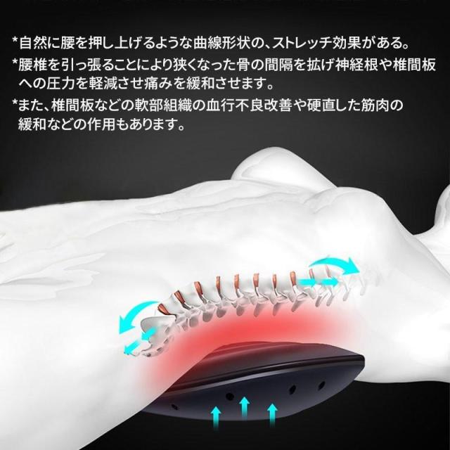 マッサージ機 腰 マッサージ器 温熱 療法 腰痛対策 坐骨 神経痛 腰痛 ストレッチ ストレス 解消 ぎっくり腰 治療 腰椎 敬老 の 日 プレゼント_8