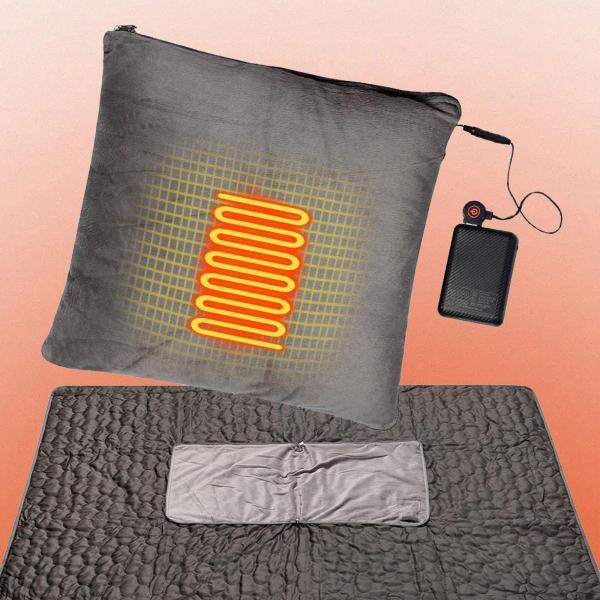 冬用加熱枕ブランケット 折りたたみ式ソフト加熱パッド 屋内旅行家庭用 冬用加熱枕ブランケット 折りたたみ式ソフト加熱パッド 屋内旅行家庭用