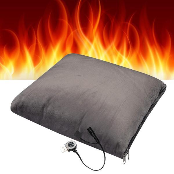 冬用加熱枕ブランケット 折りたたみ式ソフト加熱パッド 屋内旅行家庭用 冬用加熱枕ブランケット 折りたたみ式ソフト加熱パッド 屋内旅行家庭用