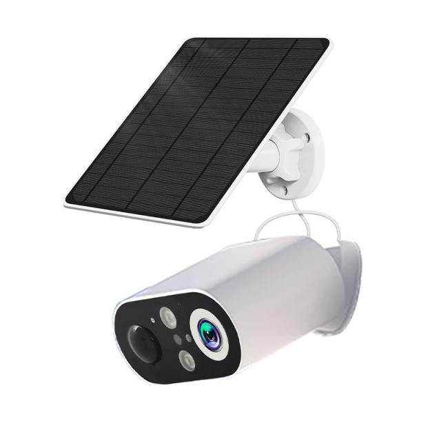 防犯カメラ 屋外 ソーラー充電式 見守りカメラ 家庭用 ワイヤレス WiFi 小型 双方向通話 IP66防水 動体検知 自動追跡 スマホ遠隔操作