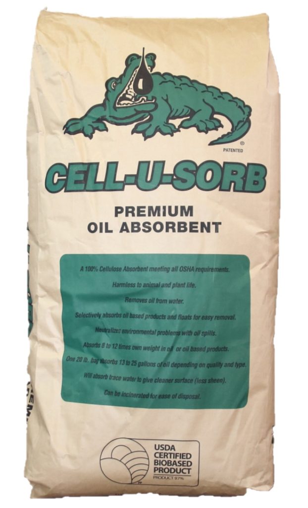 【代引き不可商品】バイオフューチャー 油吸着材 セルソーブ　約8kg 紙袋【BIFU】送料無料