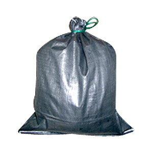 【土のう袋】　カラー強力土のう袋　黒　100枚　【MK】の通販は