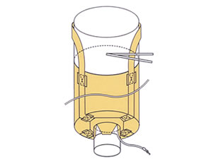 【送料無料】【期間限定】フレコンバック【丸2型】10枚入【建築用品】【S】