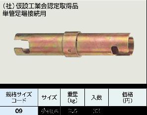 【送料無料】【期間限定】直線ジョイント　認定品【30個入り】【建築用品】【K】の通販は