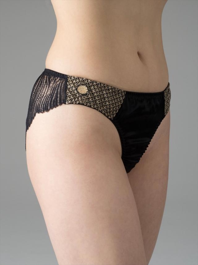 N bijoux Tokyo 菊華 -Kikuka- Shorts ショーツ made in Japan 極上の和ランジェリー  日本製 シルク 下着 レディース パンツ ショーツ