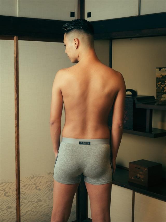 N bijoux Tokyo 大和 -Yamato- Boxer ボクサーパンツ made in Japan 極上の和ランジェリー  日本製 下着 メンズ パンツ ショーツ