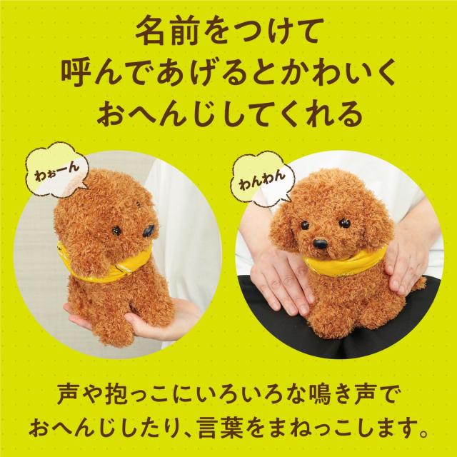 音声認識 ぬいぐるみ よんで！ だっこして！ おへんじアニマル2 トイ