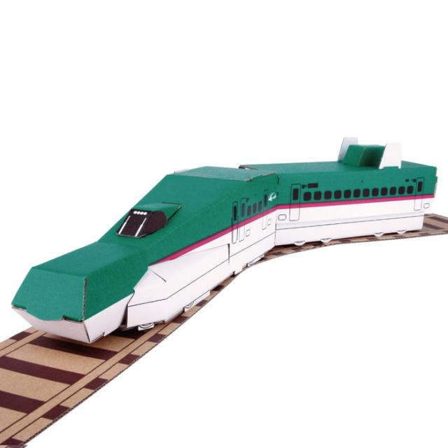 ハッピーレール E5系 はやぶさ ハコモ hacomo ペーパークラフト キット クリスマス 工作キット 小学生 工作 キット 知育 おもちゃ 誕生日プレゼント 子供 おもちゃ 男の子 女の子 誕生日 プレゼント 子供会 クリスマス会 工作 知育玩具 知育おもちゃ 図工 おうち時間