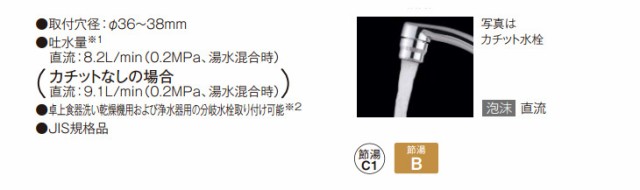 パナソニック 水栓金具 混合水栓 泡沫吐水 カチット水栓 一般地仕様 KVK製 LEKM5111TEPC Panasonicの通販はau PAY  マーケット 住建本舗 au PAY マーケット－通販サイト