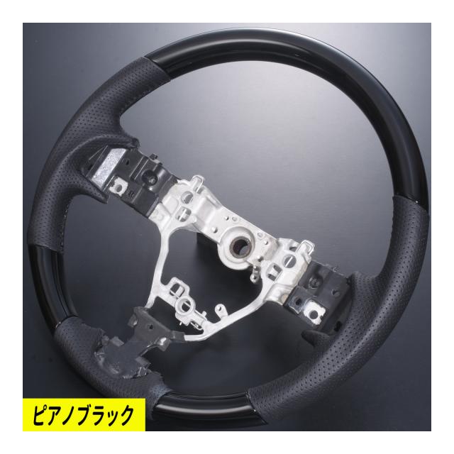 ウェイク WAKE LA700S LA710S 後期 ステアリングホイール SP スポーツステアリング PVC レザー ハンドル ATTIRANT_6