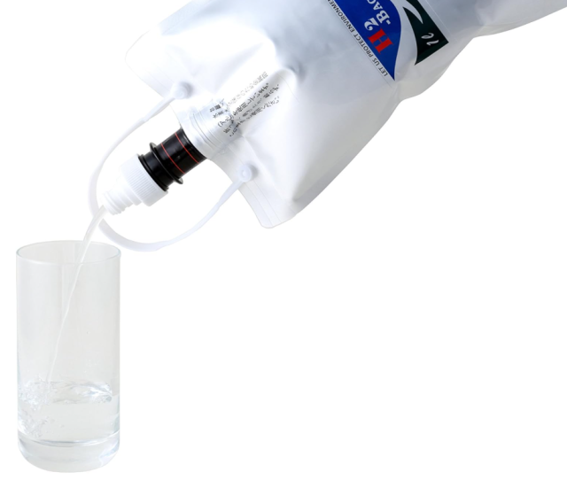 【水素水真空保存容器】 H2-BAG 500ml (加水素(H2)液体真空保存容器)【10個セット】_1