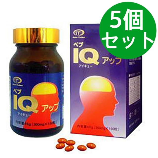 ペプIQアップ 150粒 インターテクノ【5個セット】の通販は 24,500円