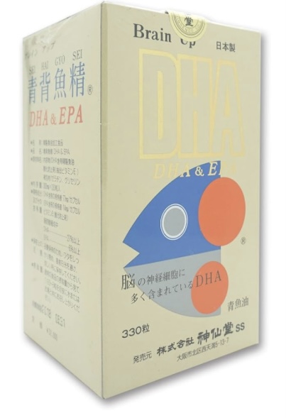 神仙堂 青背魚精 DHA&amp;EPA 330粒 精製魚油加工食品