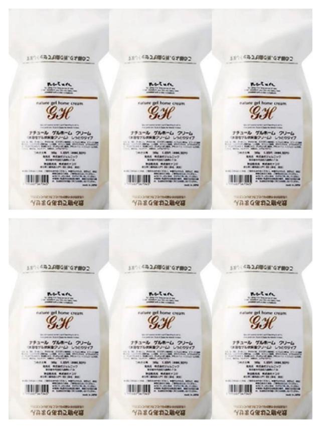【6個セット】 ナユタ ナチュールゲル ホームクリーム500g（詰替用）