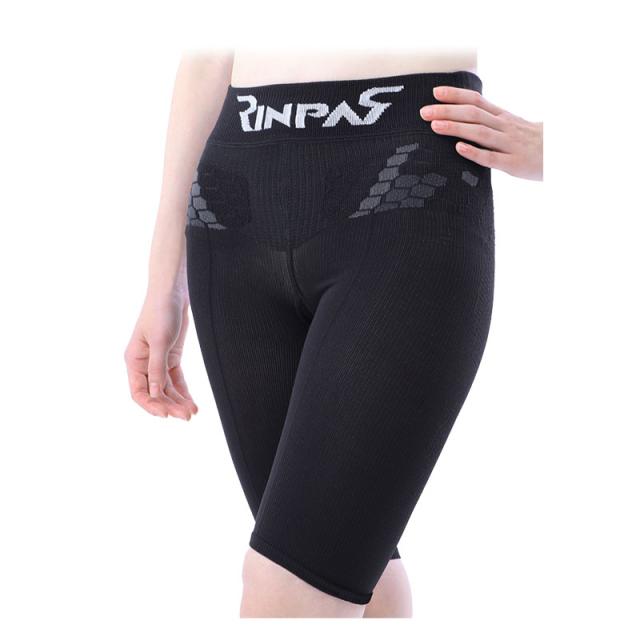 RINPAS リンパス スポーツ ショート 着圧レギンス レディース ブラック