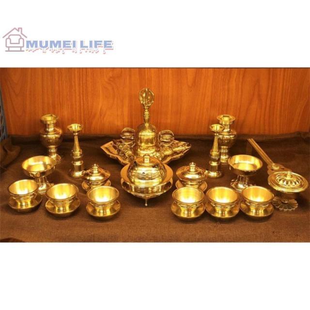密教 法具 前具 一面器 19点セット【特大】 極上品 寺院用