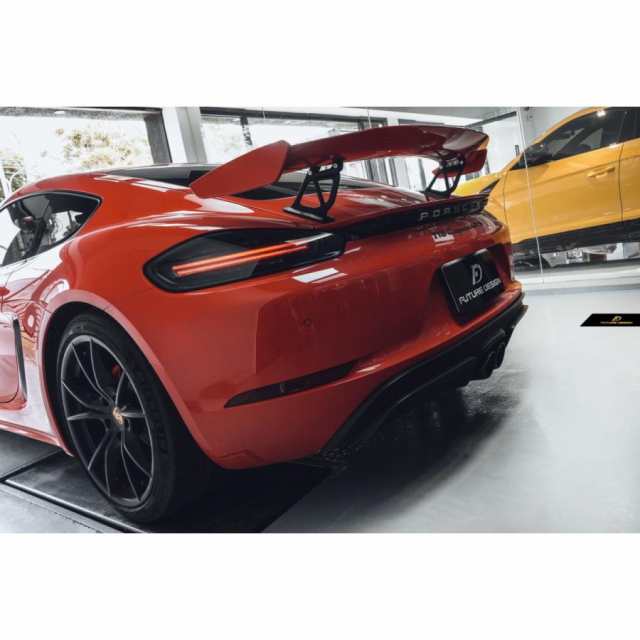 マイクラ 人気アイテム PORSCHE ポルシェ 718 ボクスター ケイマン 用 981 GT4仕様 リア アクセサリー
