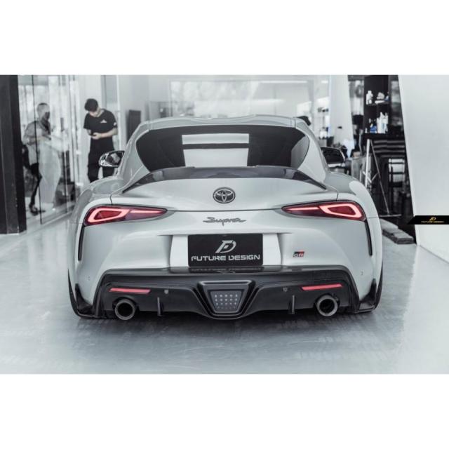 【FUTURE DESIGN】TOYOTA トヨタ A90 SUPRA スープラ SZ SZ-R RZ リアスポイラー 本物Drycarbon ドライカーボン カスタム エアロ パフォーマンス