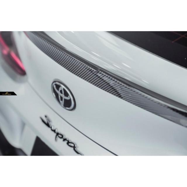 【FUTURE DESIGN】TOYOTA トヨタ A90 SUPRA スープラ SZ SZ-R RZ リアスポイラー 本物Drycarbon ドライカーボン カスタム エアロ パフォーマンス_7