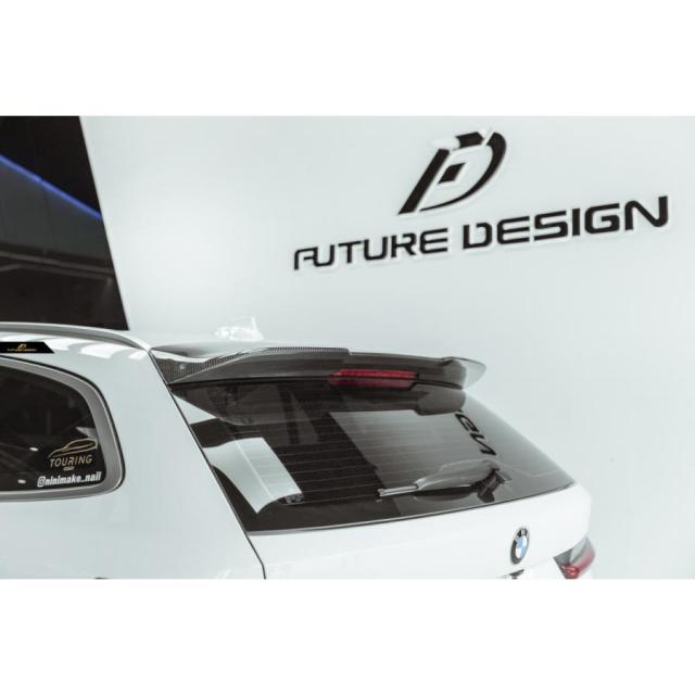 【FUTURE DESIGN】BMW 3シリーズ G21 ツーリング リアスポイラー 本物DryCarbon ドライカーボン エアロ カスタム パフォーマンス